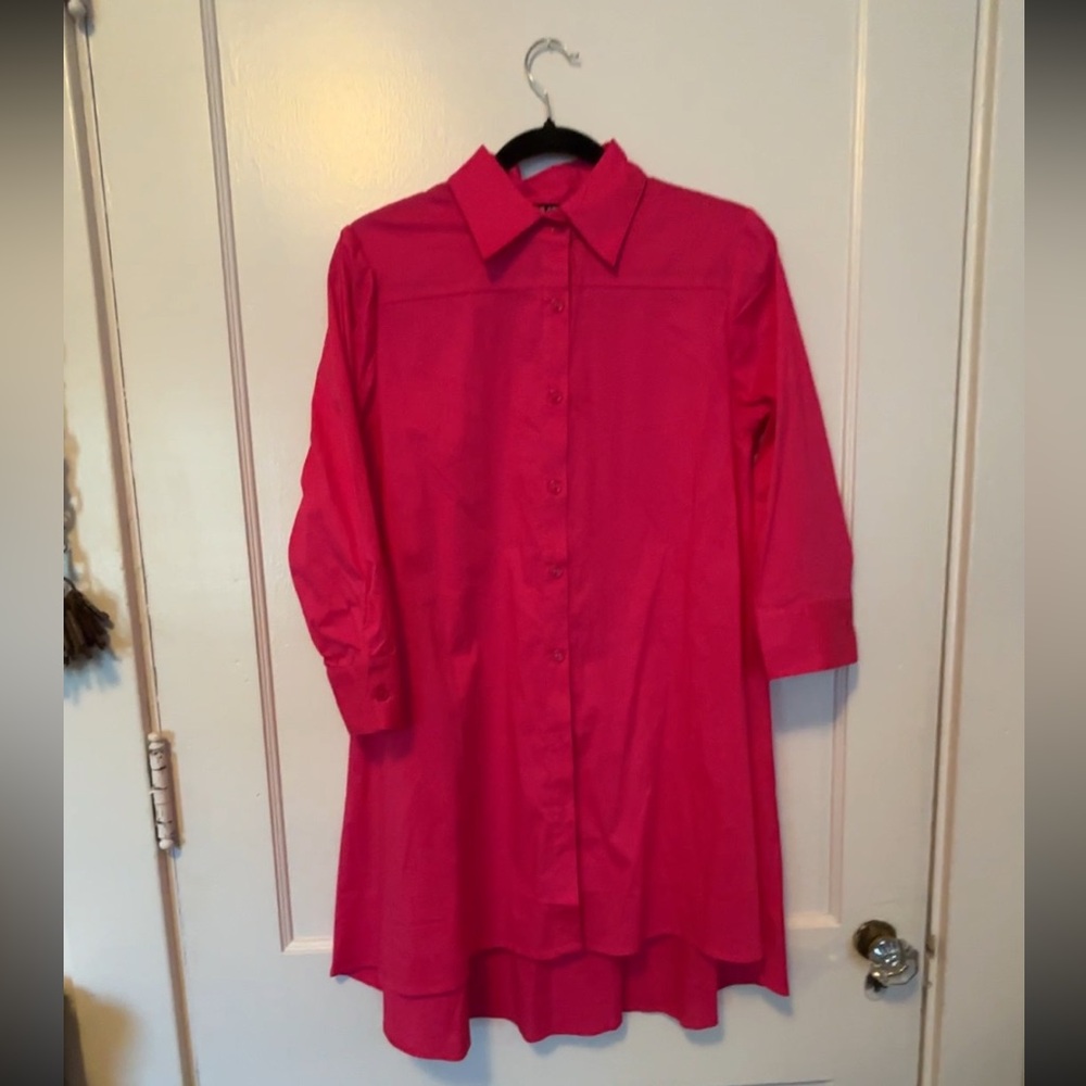 Pink Tunic Dress Top